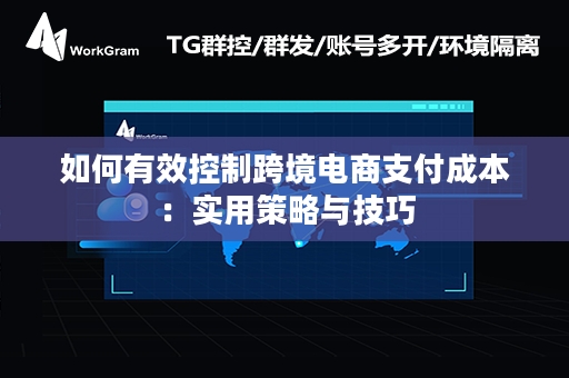 如何有效控制跨境电商支付成本：实用策略与技巧