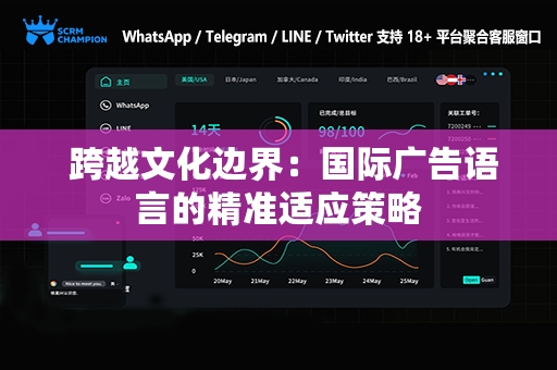  跨越文化边界：国际广告语言的精准适应策略