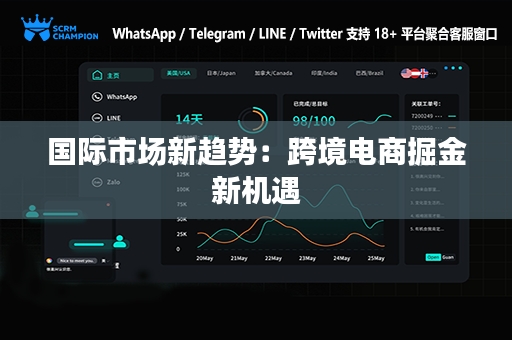 国际市场新趋势：跨境电商掘金新机遇