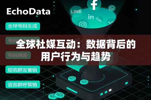 全球社媒互动：数据背后的用户行为与趋势