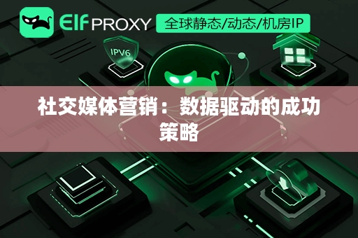 社交媒体营销：数据驱动的成功策略