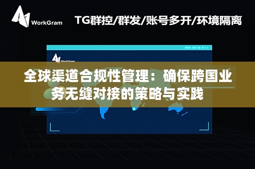 全球渠道合规性管理：确保跨国业务无缝对接的策略与实践