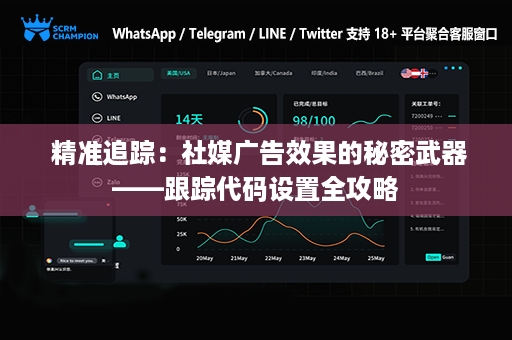  精准追踪：社媒广告效果的秘密武器——跟踪代码设置全攻略