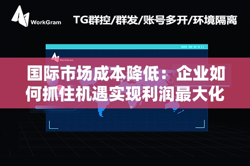 国际市场成本降低：企业如何抓住机遇实现利润最大化？