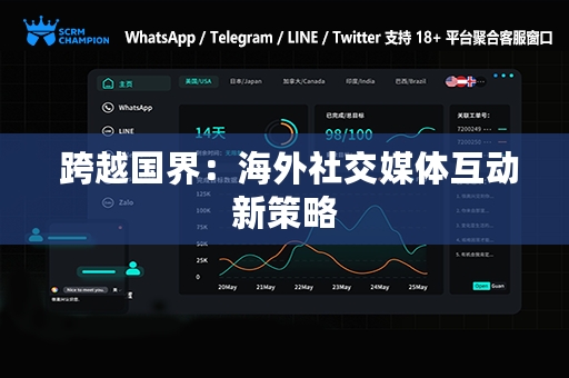  跨越国界：海外社交媒体互动新策略