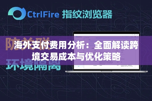 海外支付费用分析：全面解读跨境交易成本与优化策略