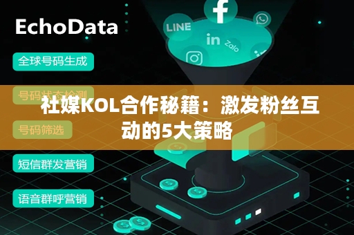  社媒KOL合作秘籍：激发粉丝互动的5大策略