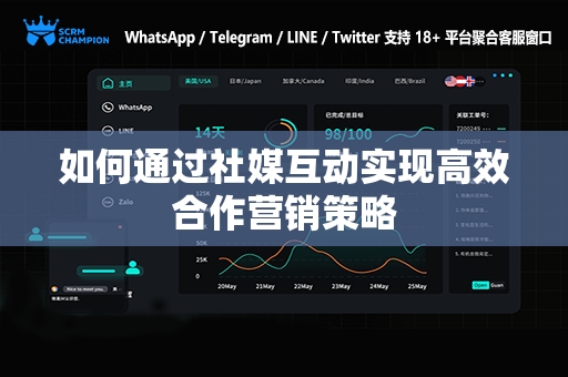 如何通过社媒互动实现高效合作营销策略