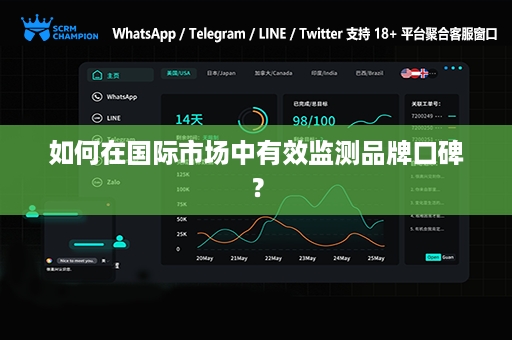 如何在国际市场中有效监测品牌口碑？