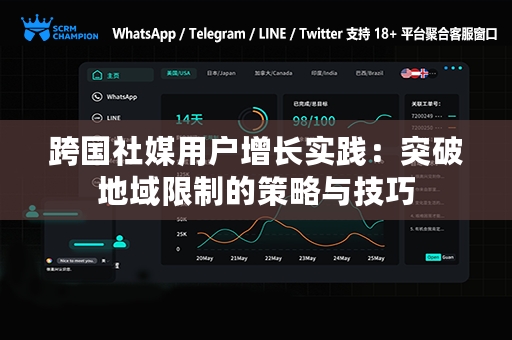 跨国社媒用户增长实践：突破地域限制的策略与技巧