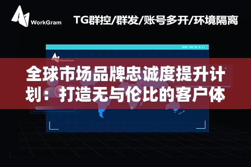 全球市场品牌忠诚度提升计划：打造无与伦比的客户体验