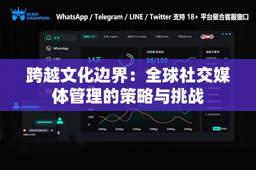 跨越文化边界：全球社交媒体管理的策略与挑战