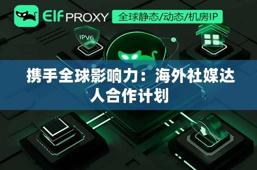  携手全球影响力：海外社媒达人合作计划