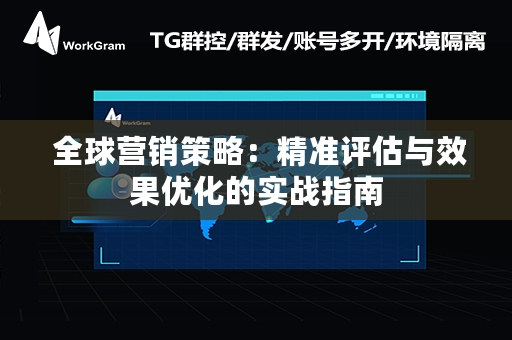  全球营销策略：精准评估与效果优化的实战指南