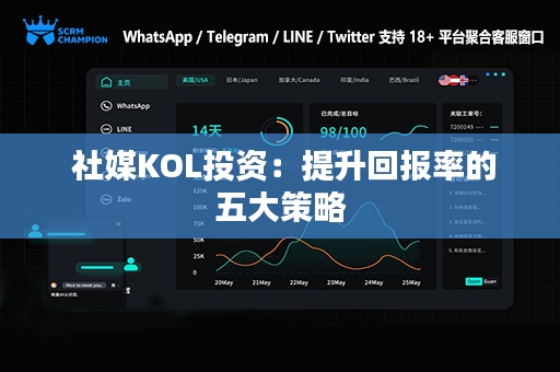  社媒KOL投资：提升回报率的五大策略