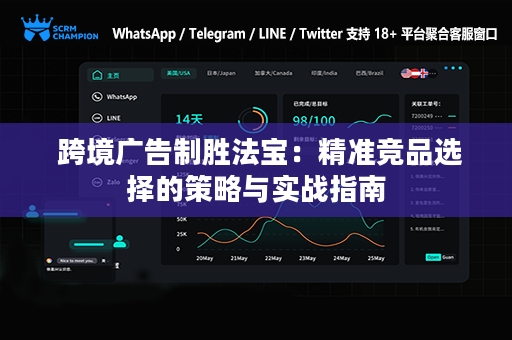  跨境广告制胜法宝：精准竞品选择的策略与实战指南
