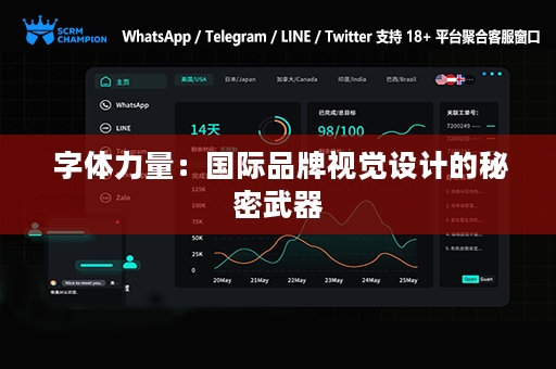  字体力量：国际品牌视觉设计的秘密武器
