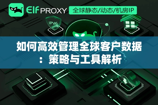 如何高效管理全球客户数据：策略与工具解析