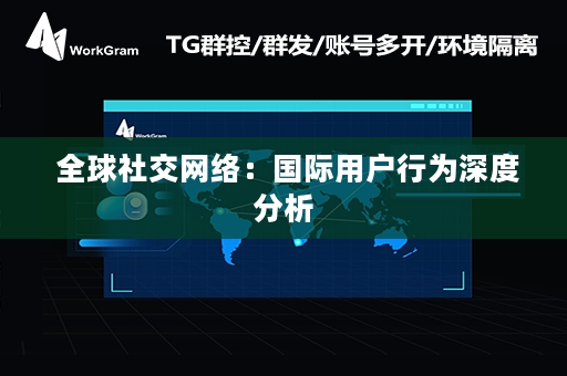  全球社交网络：国际用户行为深度分析