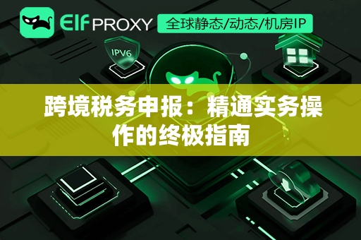  跨境税务申报：精通实务操作的终极指南