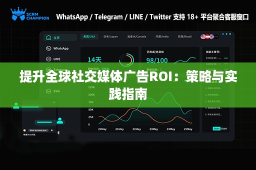 提升全球社交媒体广告ROI：策略与实践指南