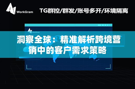  洞察全球：精准解析跨境营销中的客户需求策略