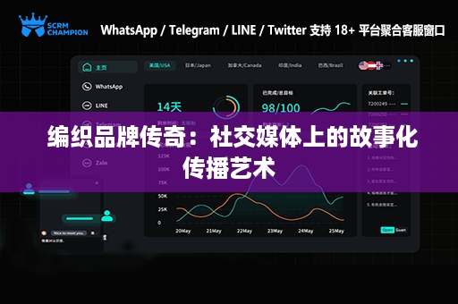  编织品牌传奇：社交媒体上的故事化传播艺术
