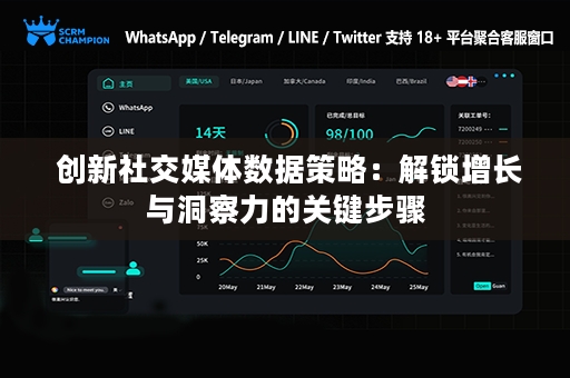  创新社交媒体数据策略：解锁增长与洞察力的关键步骤