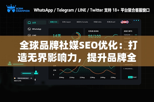  全球品牌社媒SEO优化：打造无界影响力，提升品牌全球能见度