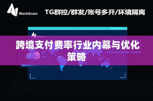  跨境支付费率行业内幕与优化策略