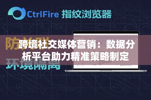  跨境社交媒体营销：数据分析平台助力精准策略制定