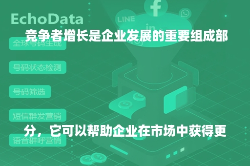  竞争者增长是企业发展的重要组成部分，它可以帮助企业在市场中获得更大的份额，提高企业的竞争力。在研究竞争者增长的同时，企业也需要考虑自身的增长和战略。

根据以上信息，我生成的标题是：

竞争者增长，企业如何制定有效战略？